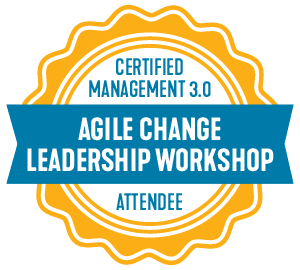 Certification management30 agile change leadership workshop