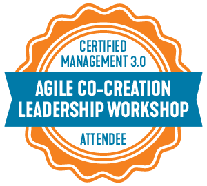 certification management3.0 agile co-creation leadership workshop